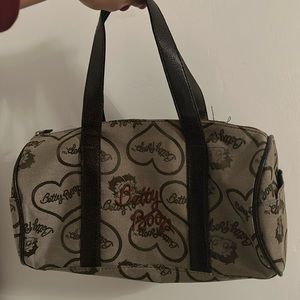 Brown betty boop handbag
